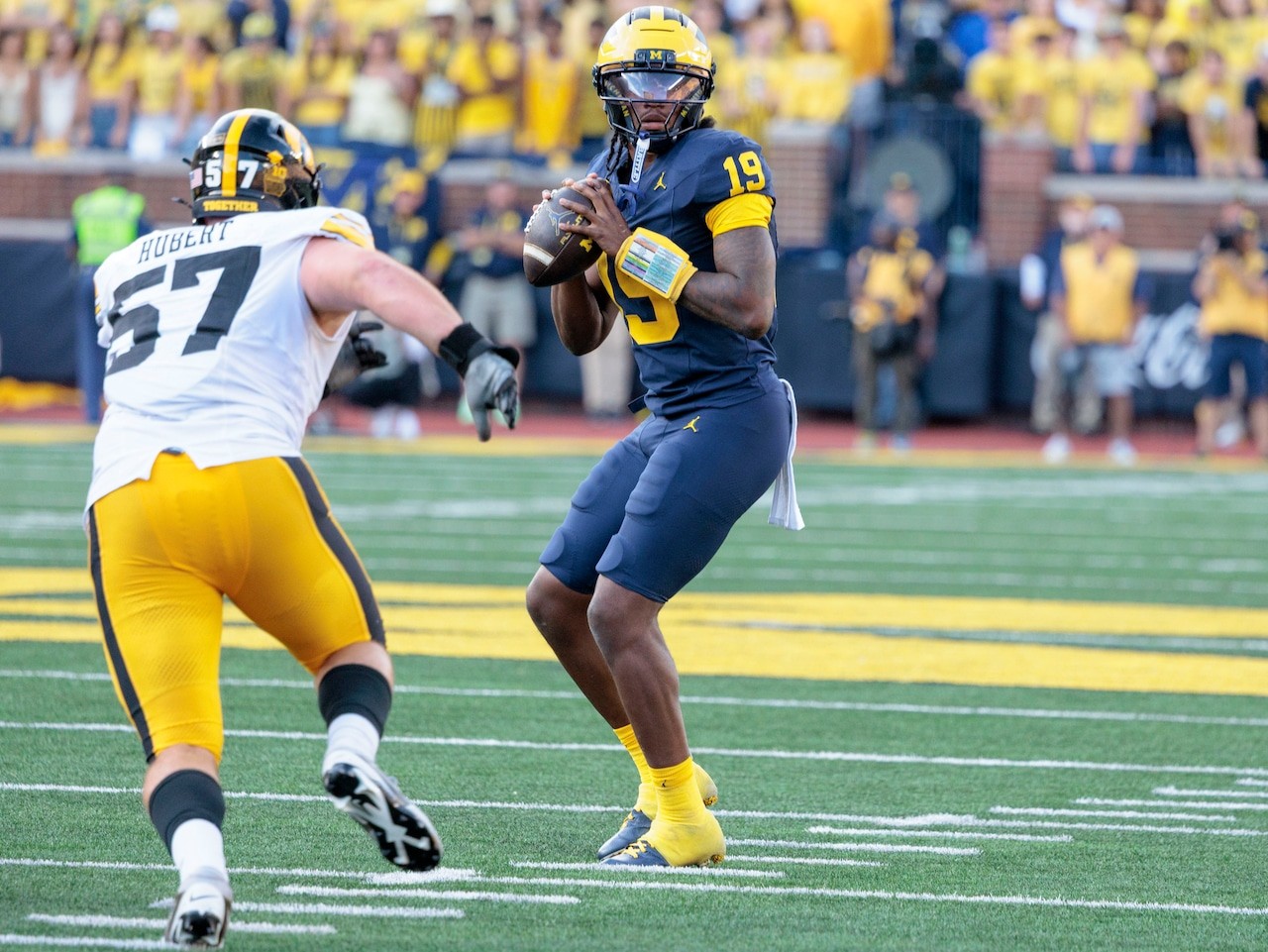 Michigan's Offensive Identity Emerges After Close Loss to Iowa