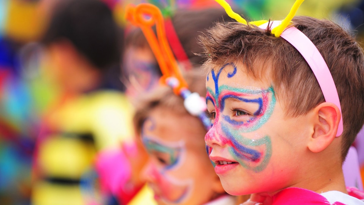 Alerta: pinturas faciales ponen en riesgo a niños alérgicos