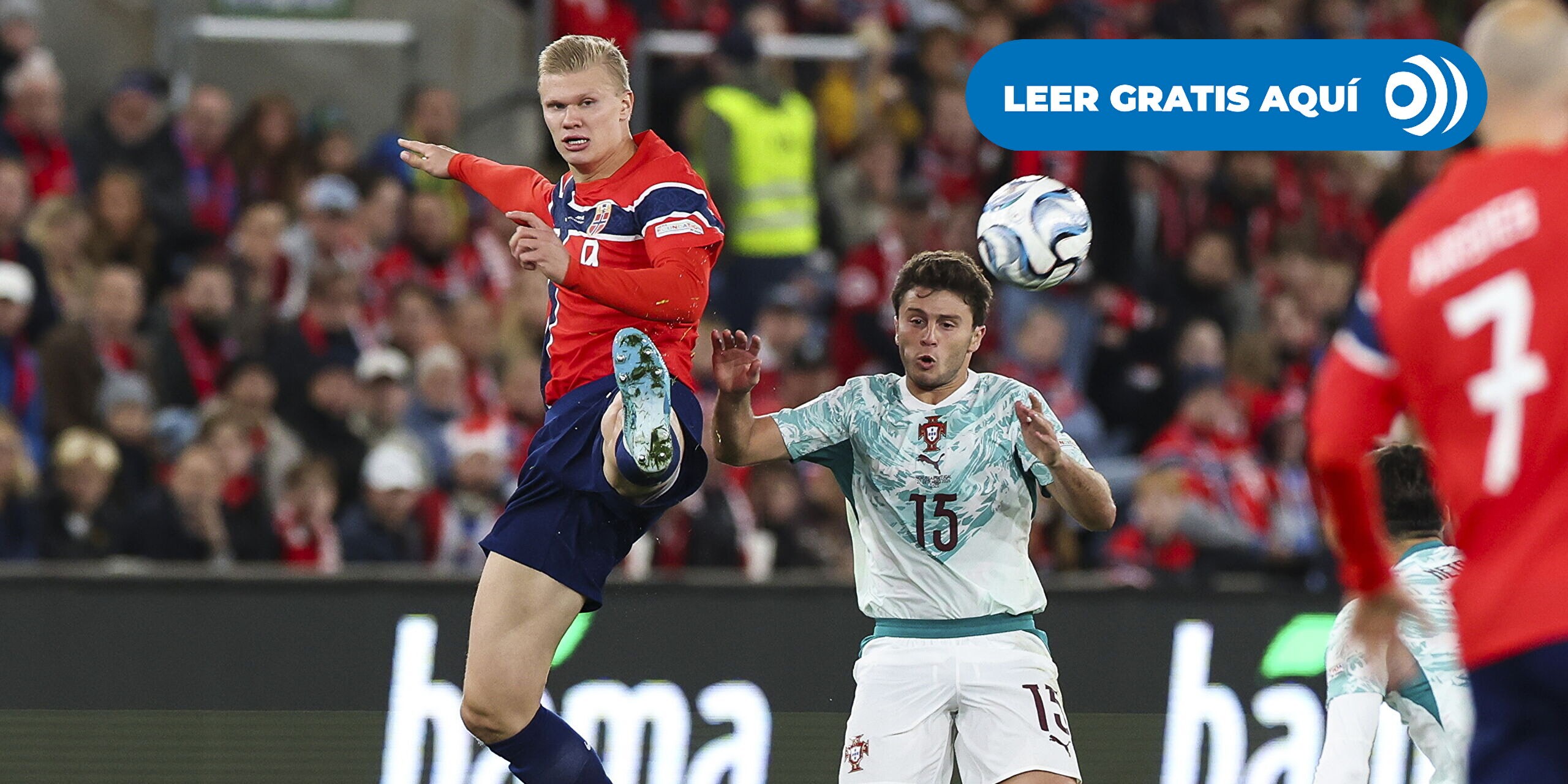 Nyland regala el triunfo a Portugal y Haaland se queda con las ganas en Oslo