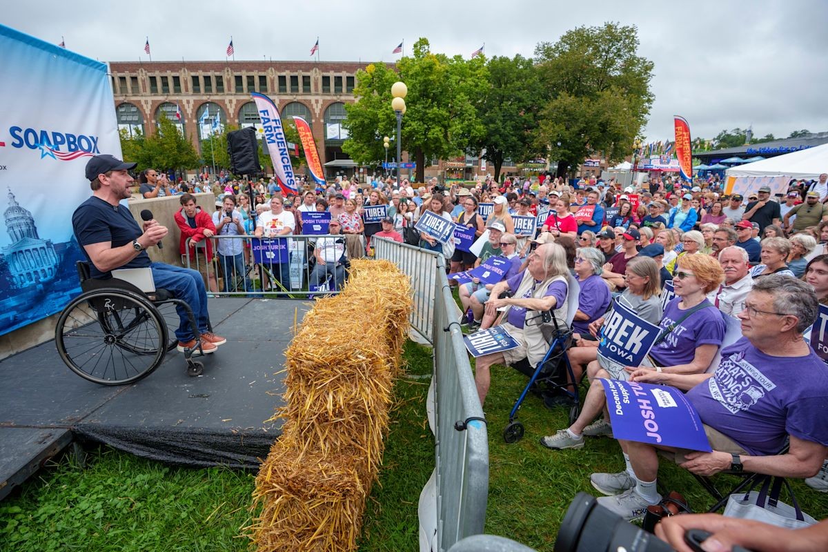 Turek at Iowa State Fair: Costs, Corruption, and Bipartisanship