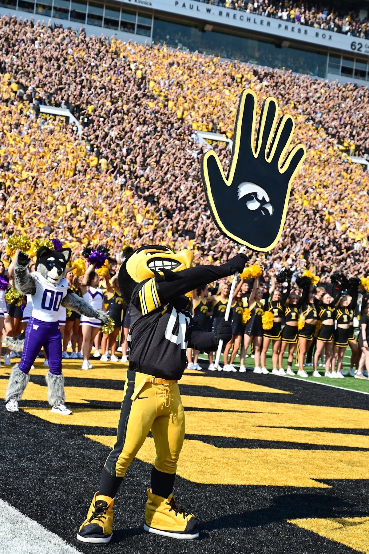 Iowa's Kinnick Stadium Named Best in Big Ten, Thanks to Hawkeye Wave