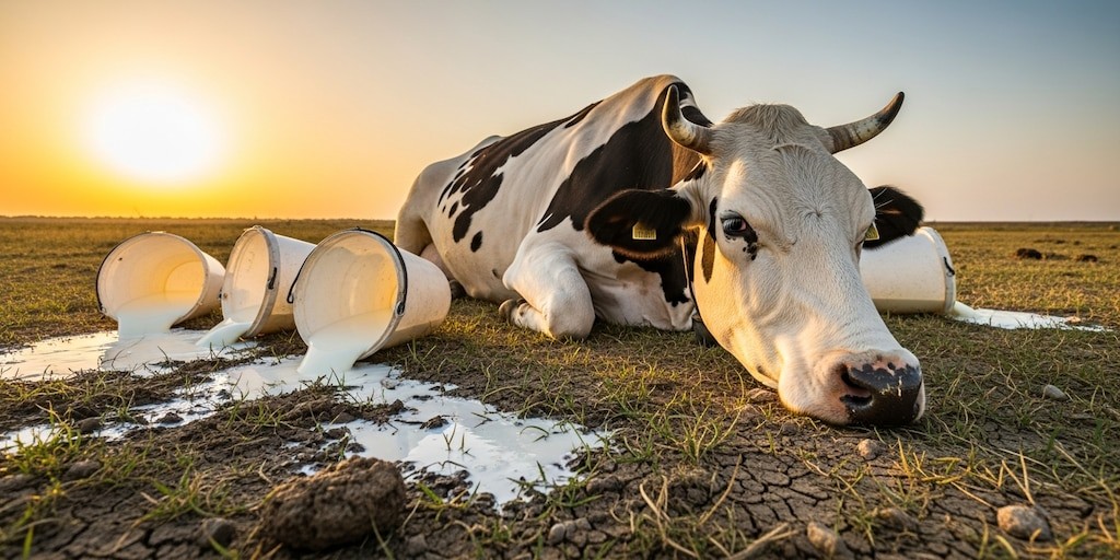 El clima y la falta de políticas golpean al sector lácteo panameño: caída del 40% en derivados