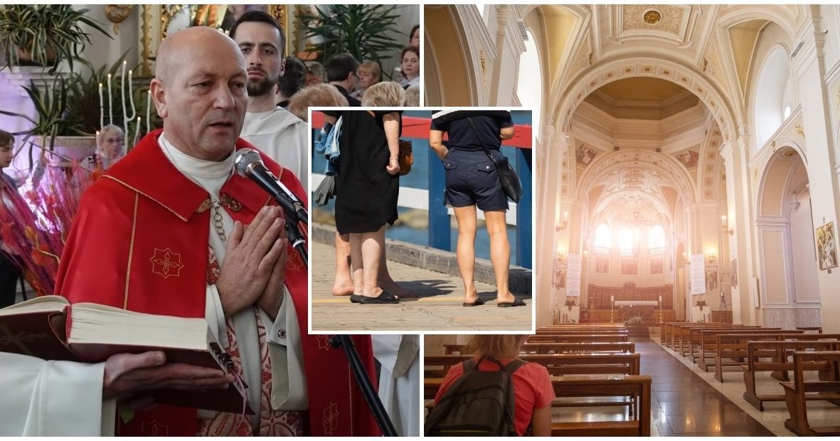 Šortai ir sijonai bažnyčioje: kunigo komentaras apie aprangą