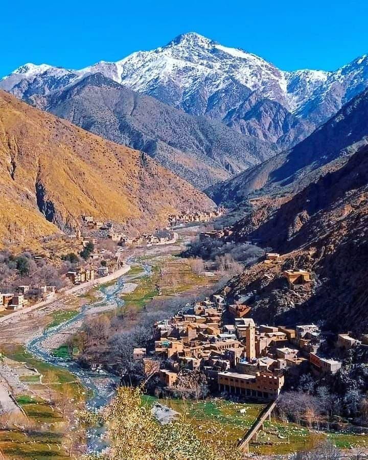Randonnée dans les montagnes de l’Atlas