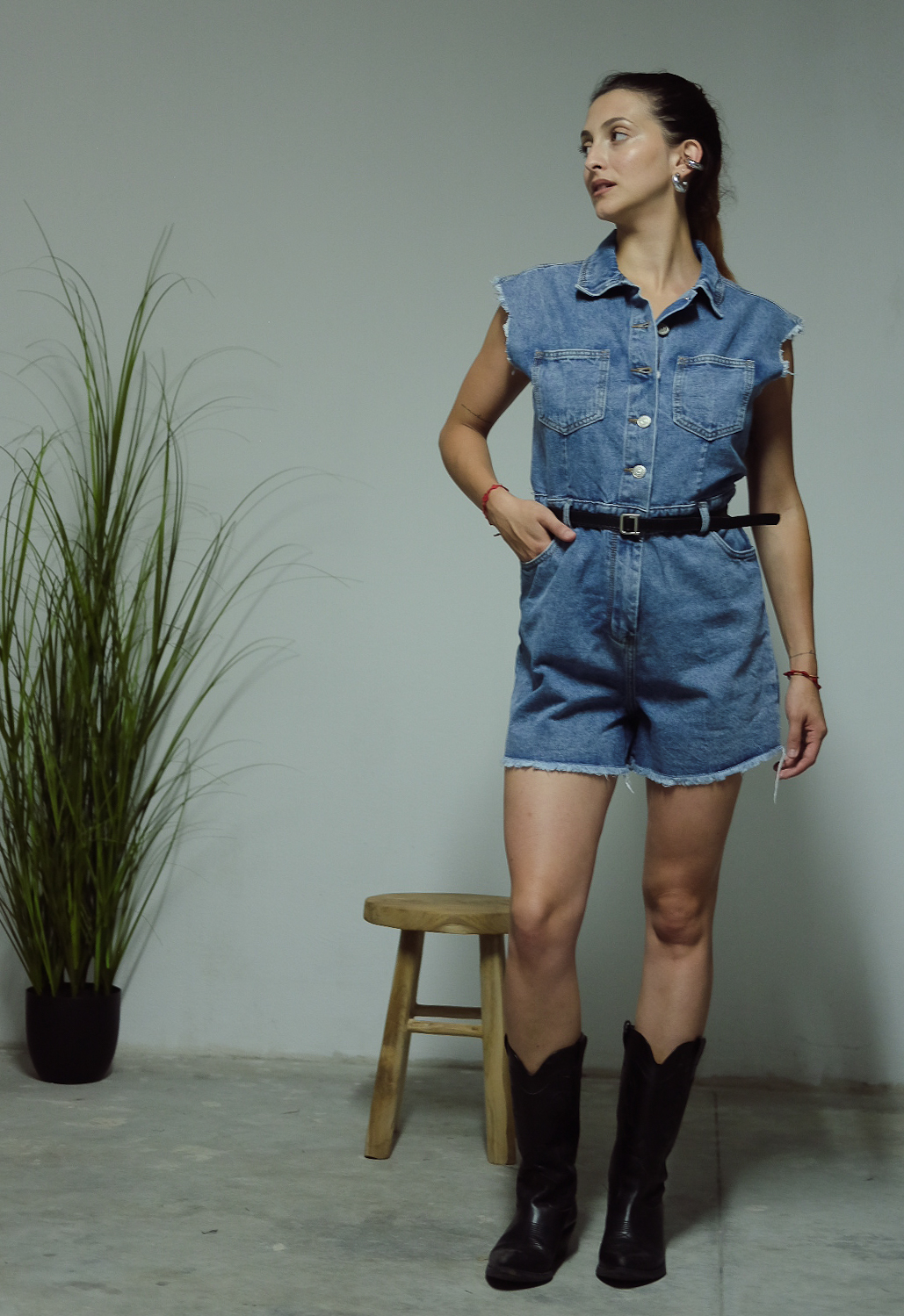Tutina Denim Stella