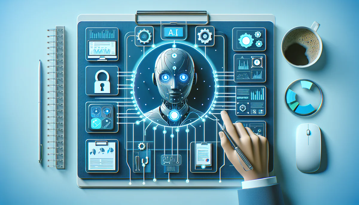 Image illustrating KI-gestützte Projektmanagement-Tools und Plattformen in article about ki im projektmanagement