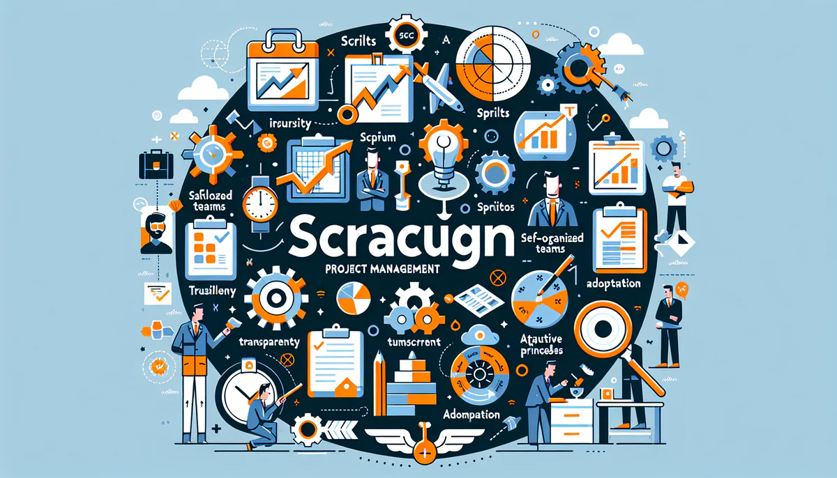 Image illustrating Grundlagen des Scrum Projektmanagements in article about scrum projektmanagement