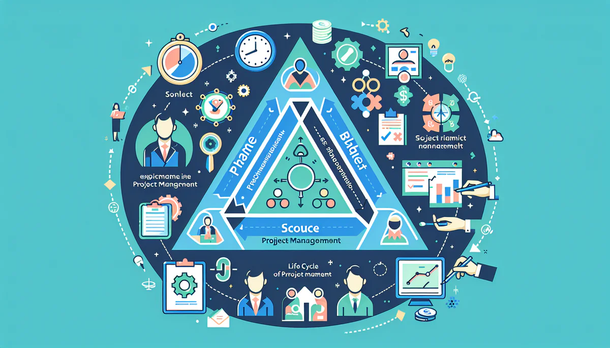 Image illustrating Podstawy zarządzania projektami i kluczowe definicje in article about zarządzanie projektami