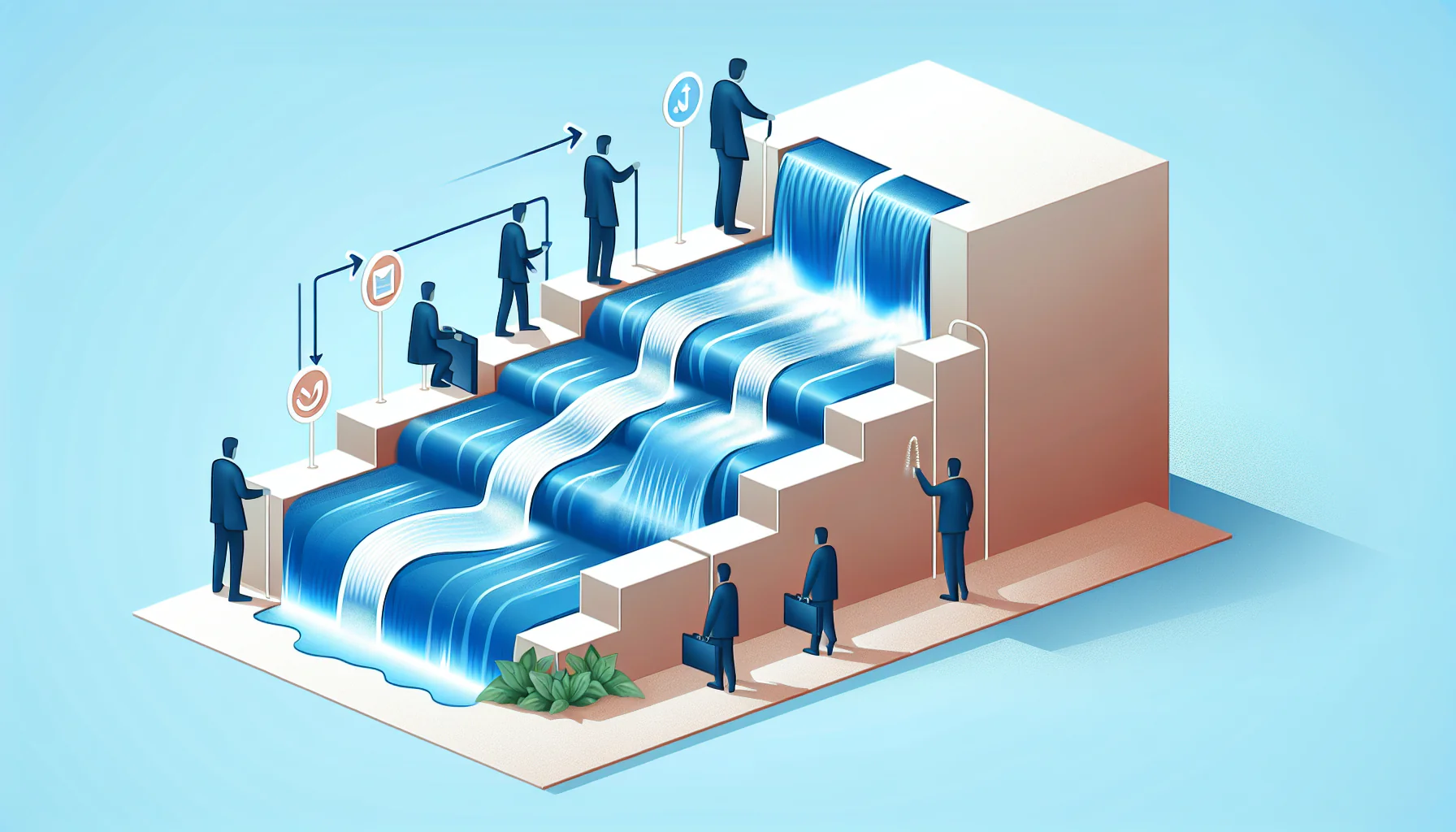 Wasserfallmodell Projektmanagement: Methoden & Leitfaden
