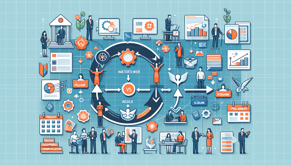 Image illustrating Grundlagen des Projektmanagements in article about projektmanagement