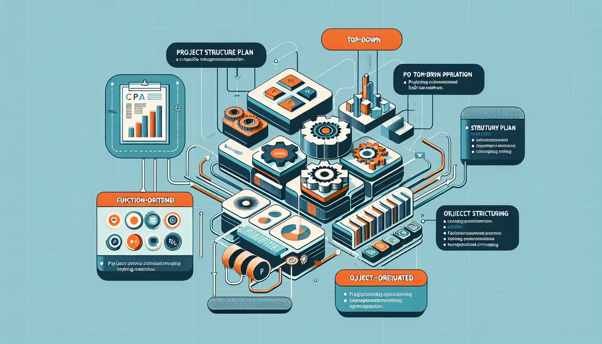 Image illustrating PSP-Erstellung und Strukturierungsmethoden in article about psp projektmanagement