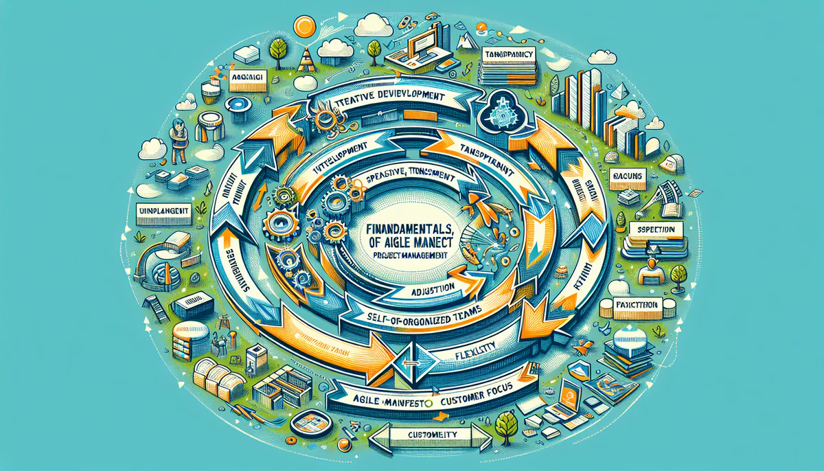 Image illustrating Grundlagen des agilen Projektmanagements in article about agiles projektmanagement
