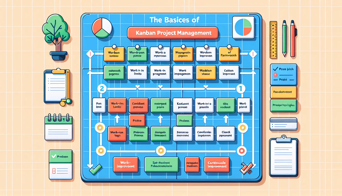 Image illustrating Grundlagen des Kanban Projektmanagements in article about kanban projektmanagement