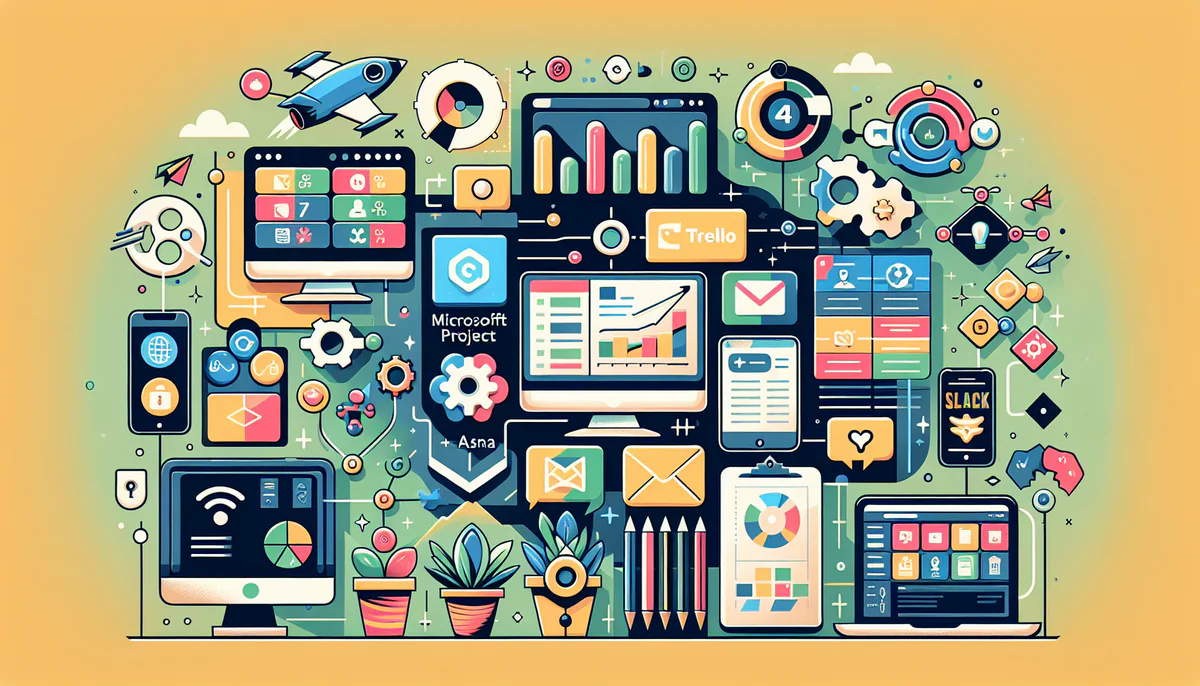 Image illustrating Digitale Tools für PSP Projektmanagement in article about psp projektmanagement