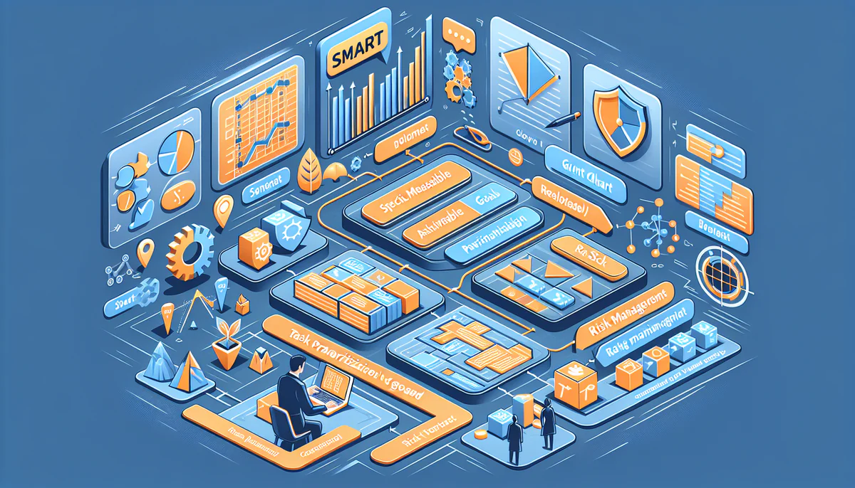 Image illustrating Techniques for Effective Project Management in article about project management planner
