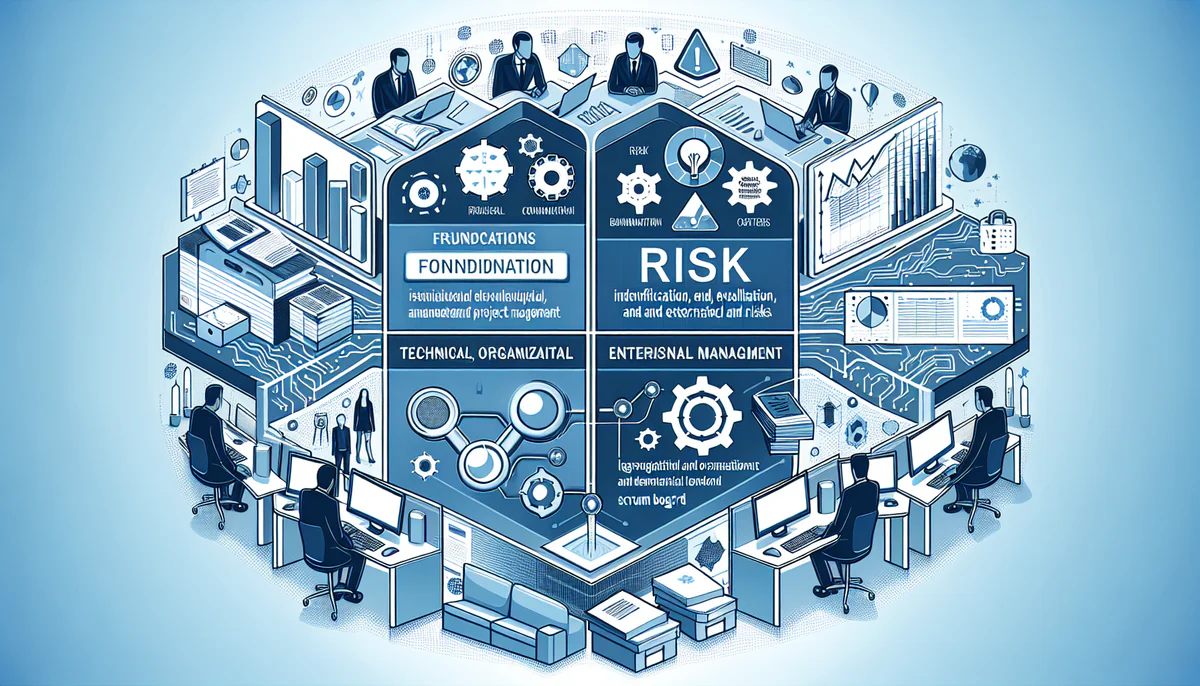 Image illustrating Grundlagen der Risikoanalyse im Projektmanagement in article about risikoanalyse projektmanagement