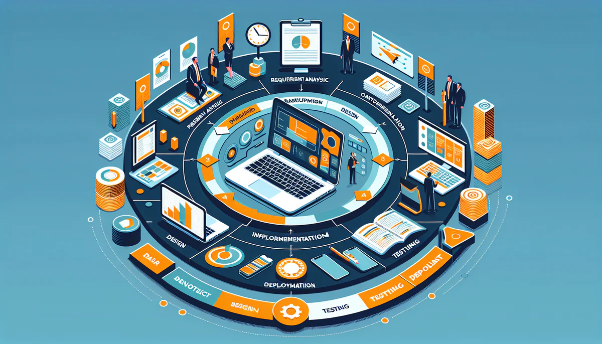 Image illustrating Grundlagen des Phasenplan Projektmanagements in article about phasenplan projektmanagement