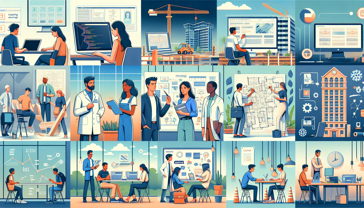 Image illustrating Types of Projects Across Different Industries in article about what is a project in project management