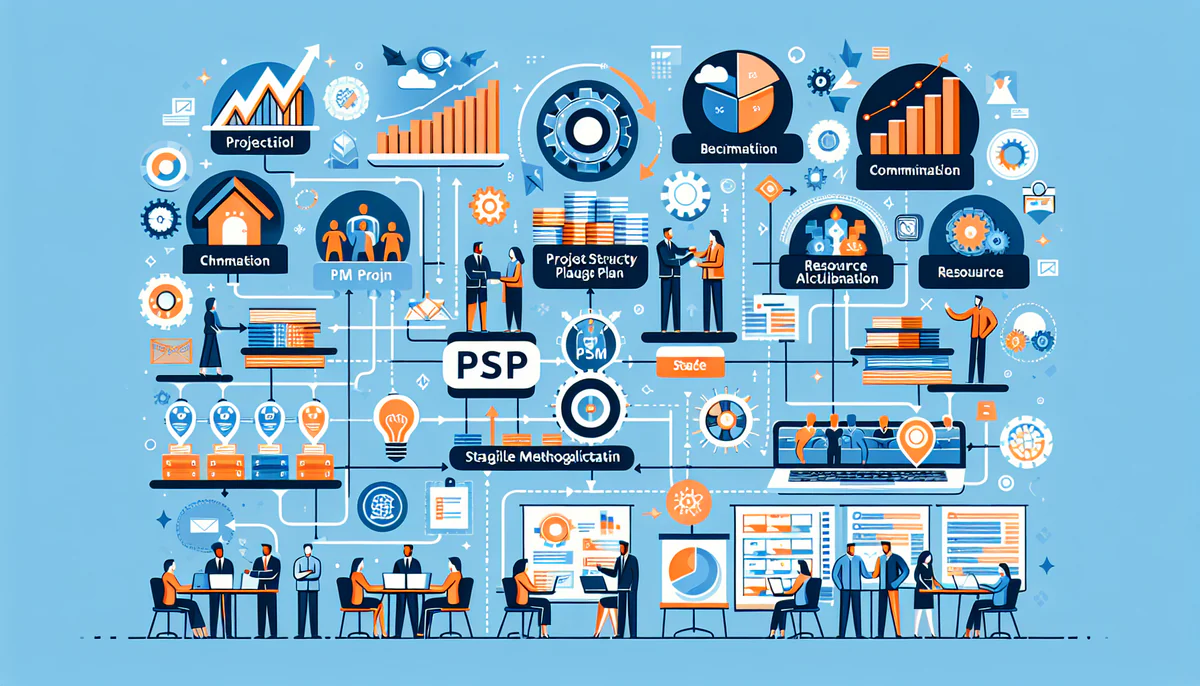 Image illustrating Grundlagen des PSP Projektmanagements in article about psp projektmanagement
