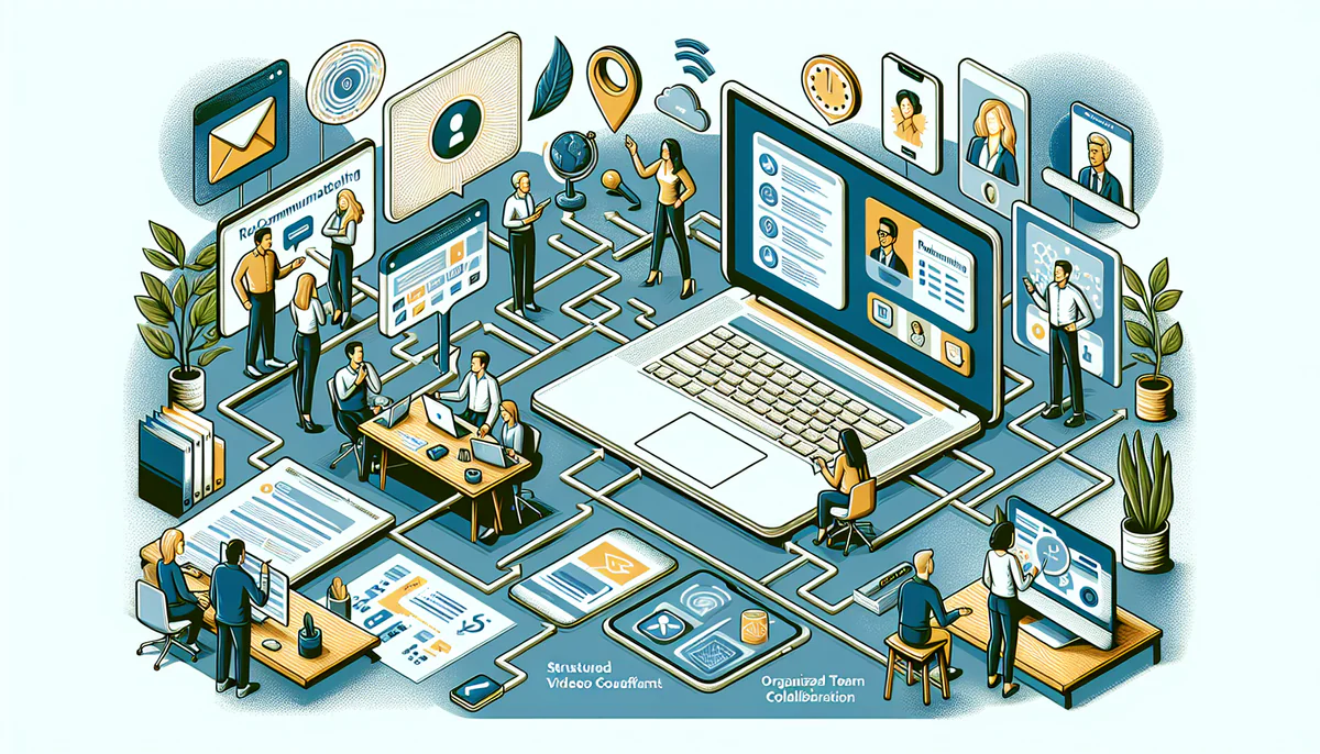 Image illustrating Building Strong Communication Foundations for Remote Teams in article about manage remote teams