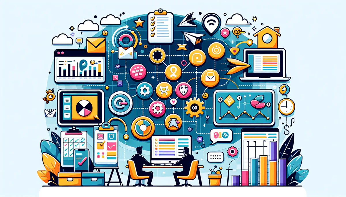 Image illustrating Agile Tools und Software für effizientes Projektmanagement in article about agiles projektmanagement