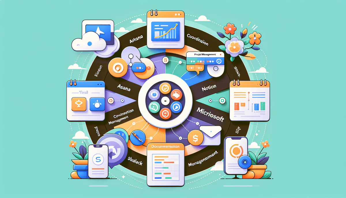 Image illustrating Führende Projektmanagement-Tools und Plattformen in article about smart projektmanagement