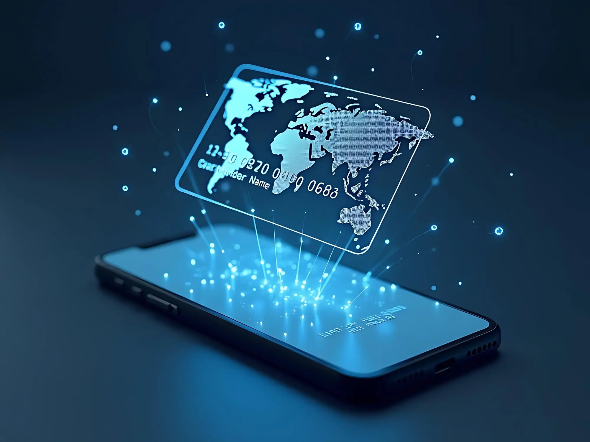 Digital payments on a phone