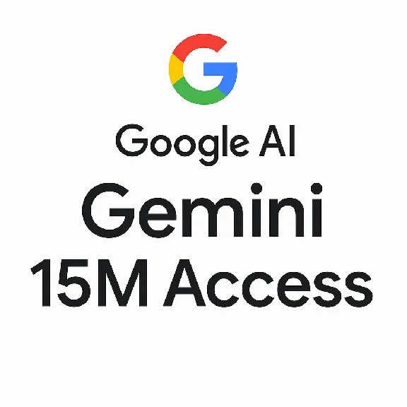 Gemini AI Pro 15‑Month Subscription | Full Access to Gemini 2.5 Pro & 2 TB Storage