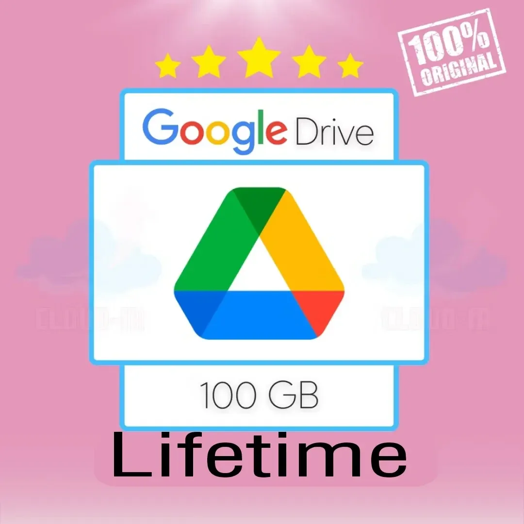Buy Google Drive 100GB Account | Lifetime Cloud Storage Solution