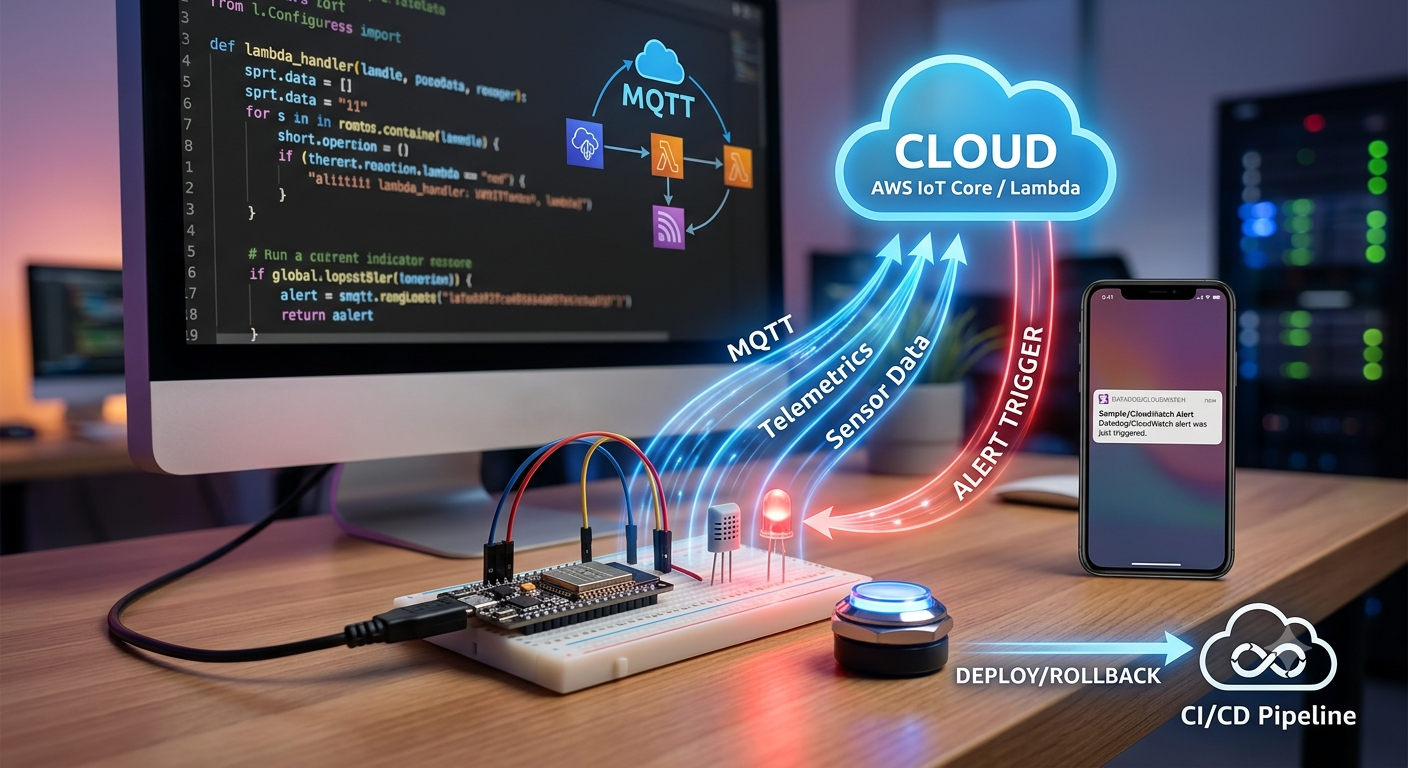 Smart DevOps: Automating Workflows with IoT & Cloud