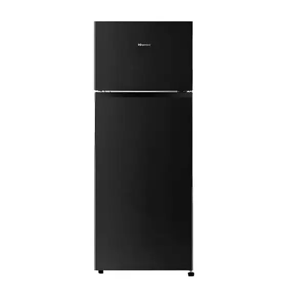 Hisense 205L Double Door Fridge | Frost | Black | RB205N1EB2