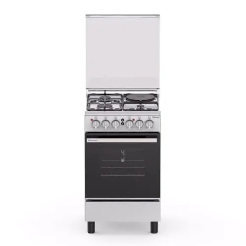 Hisense 50 x 60 Cooker - 3 Gas Burners & 1 Electric Stove | Electric Oven | HF531GEES