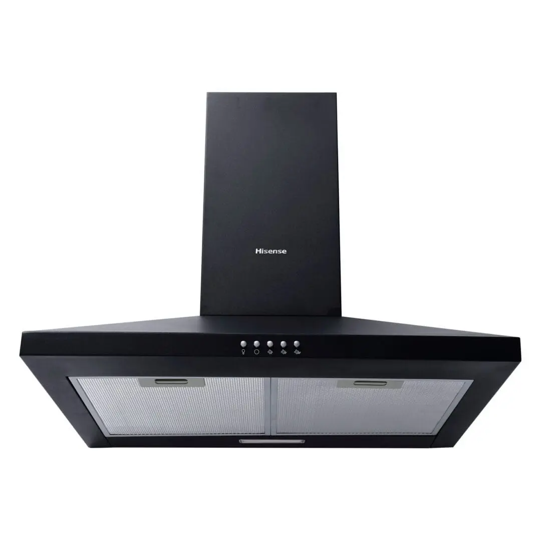 Hisense Freestanding Decorative Wall Chimney Cooker Hood | Black | HWH601BK