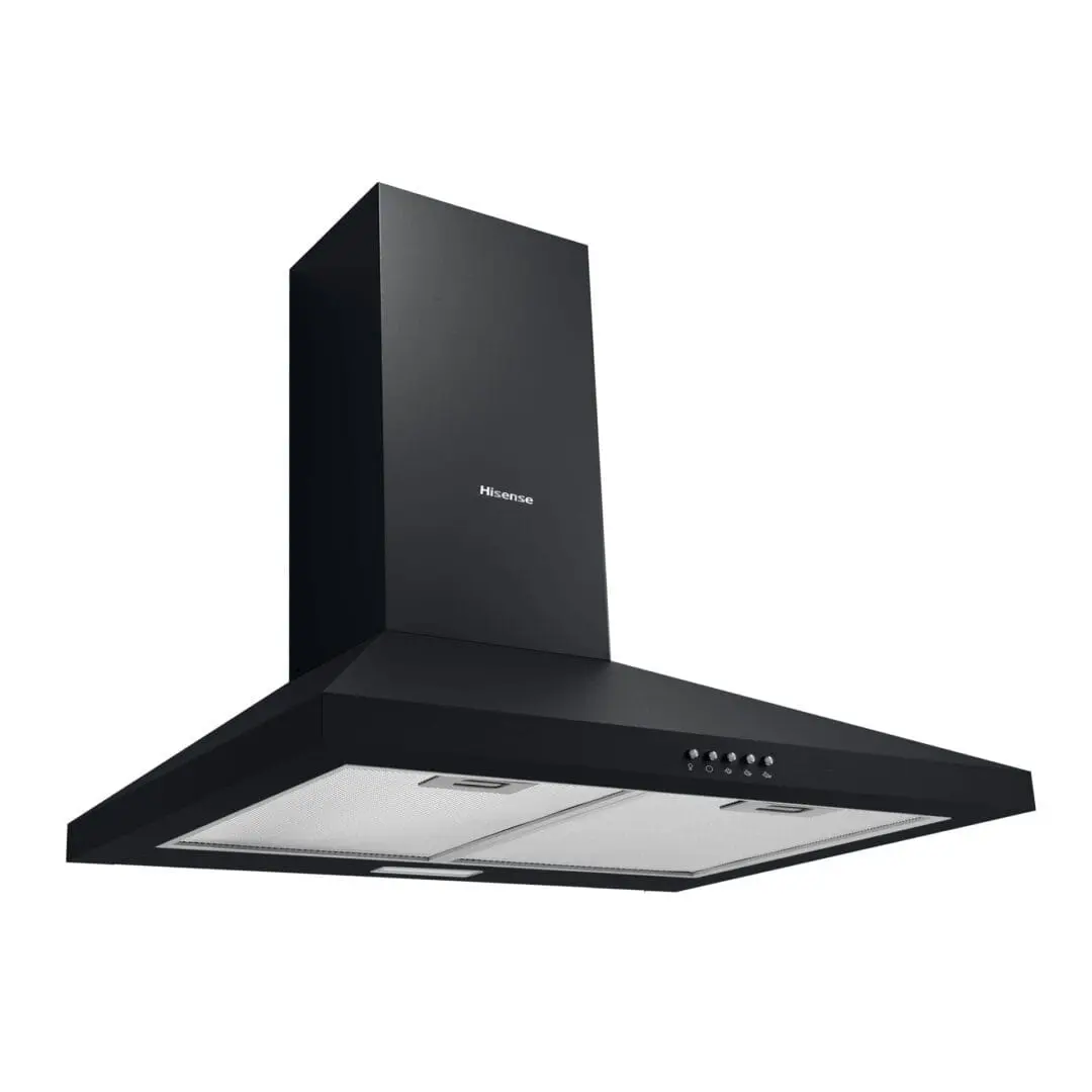 Hisense Freestanding Decorative Wall Chimney Cooker Hood | Black | HWH601BK