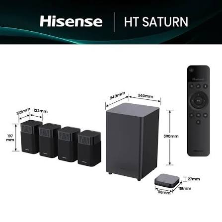 Hisense 4.1.2 Channel 720W Home Theatre System | HT SATURN