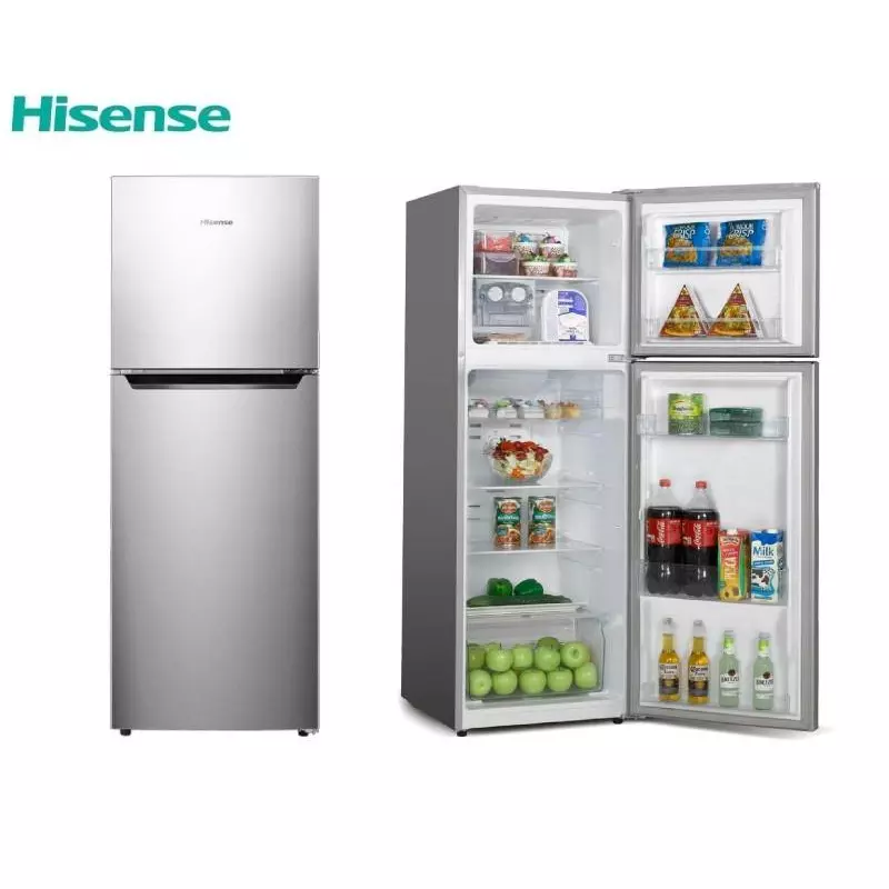 Hisense 154L Double Door Fridge | Frost | Titanium Silver | RD20