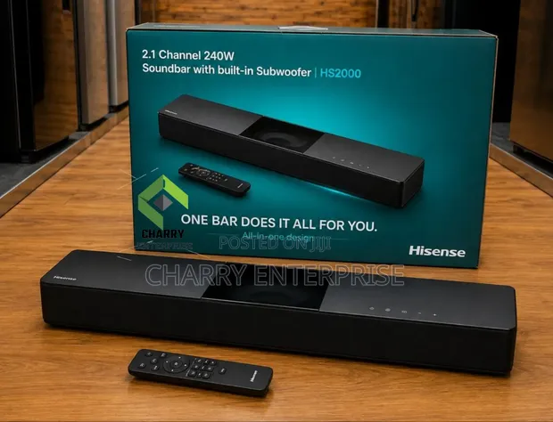 Hisense 2.1 Channel 240W Soundbar with built-in Subwoofer | HS2000