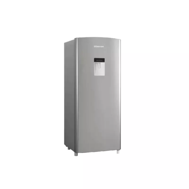 Hisense 177L Single Door Fridge + Water Dispenser | No Frost | Silver | H235RTS-WD
