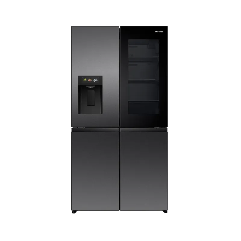 Hisense 615L Multi Door Fridge + Water & Ice Dispenser | Inox | Wi-Fi | RQ9P600GTBN: view 4
