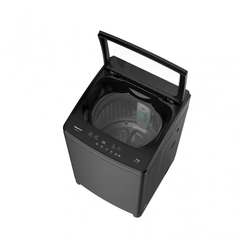Hisense 16kg Fully Automatic Top Load Wash, Rinse & Spin Washing Machine | Titanium Black | WT3W1622UB view 2