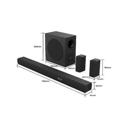 Hisense 5.1 Channel 540W Soundbar + Wireless Subwoofer | HS5100