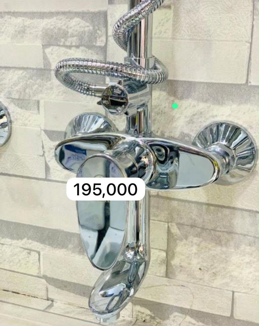 Chrome Bath & Shower Mixer Faucet view 2