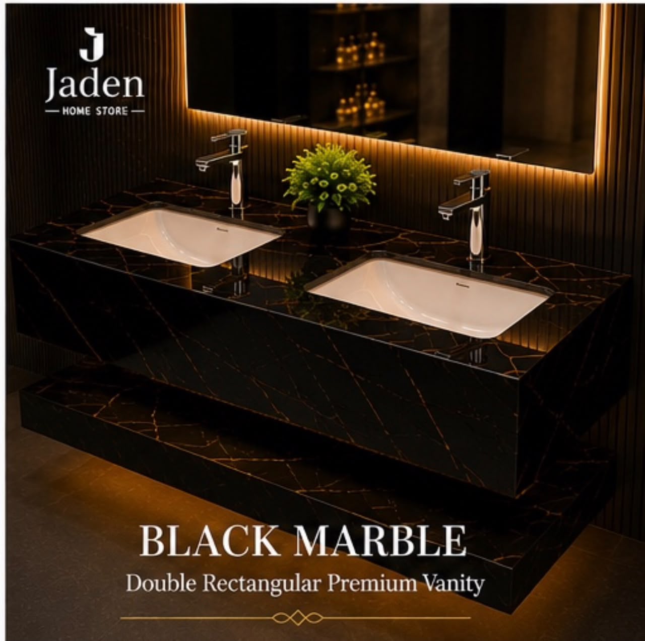 Black Marble Double view 2