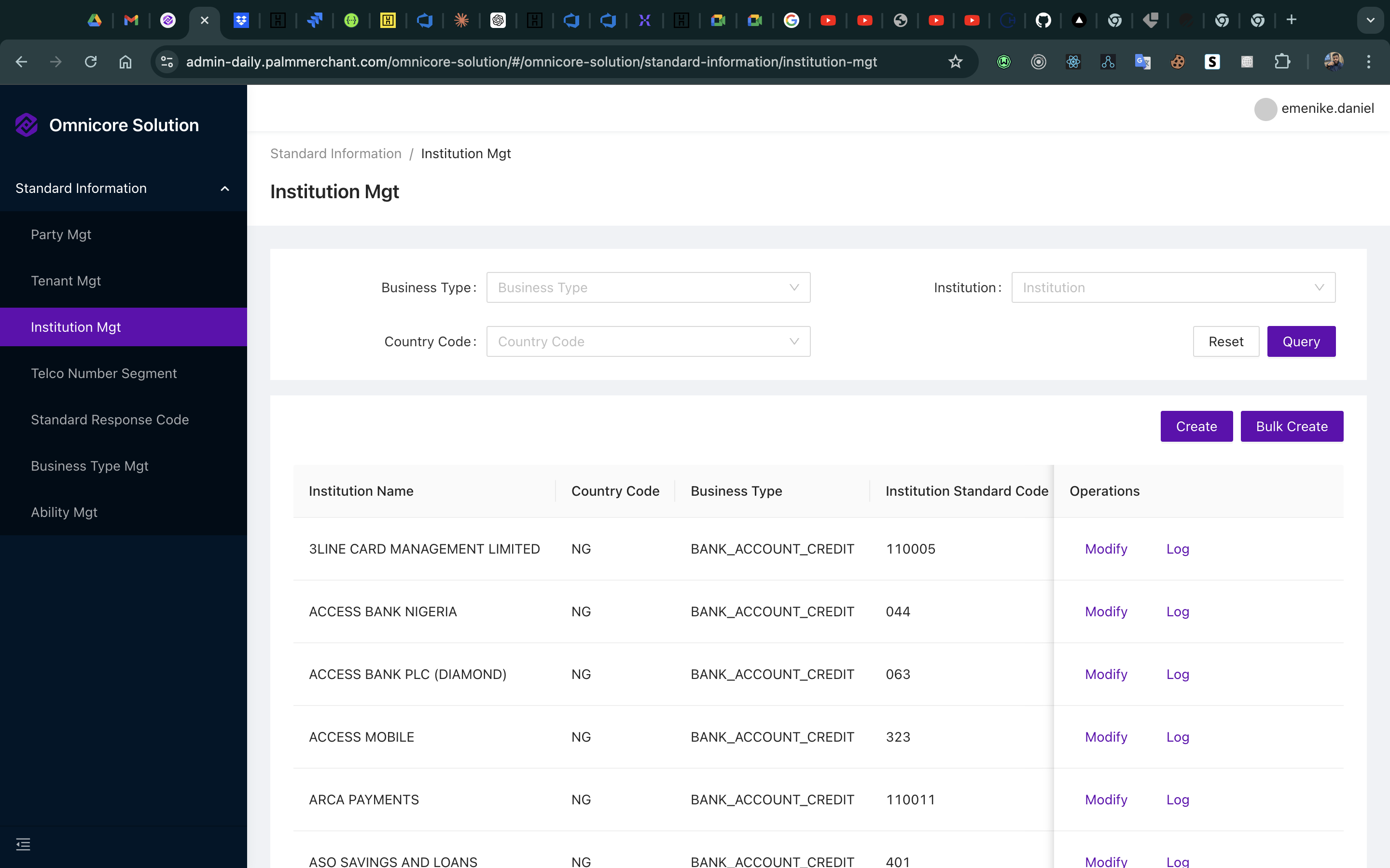 Omni-Core Monitoring Platform screenshot 2