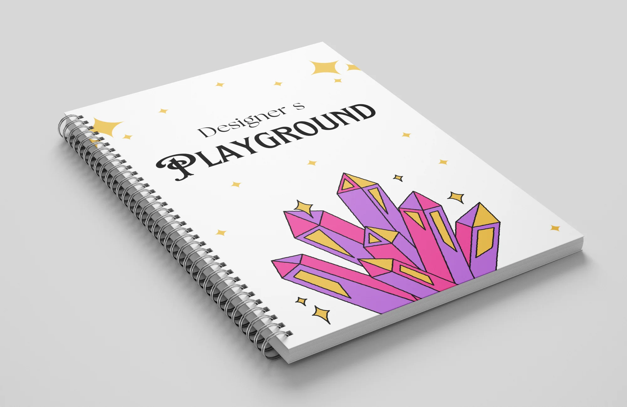 DotGrid Phone Frame Sketch Notebook