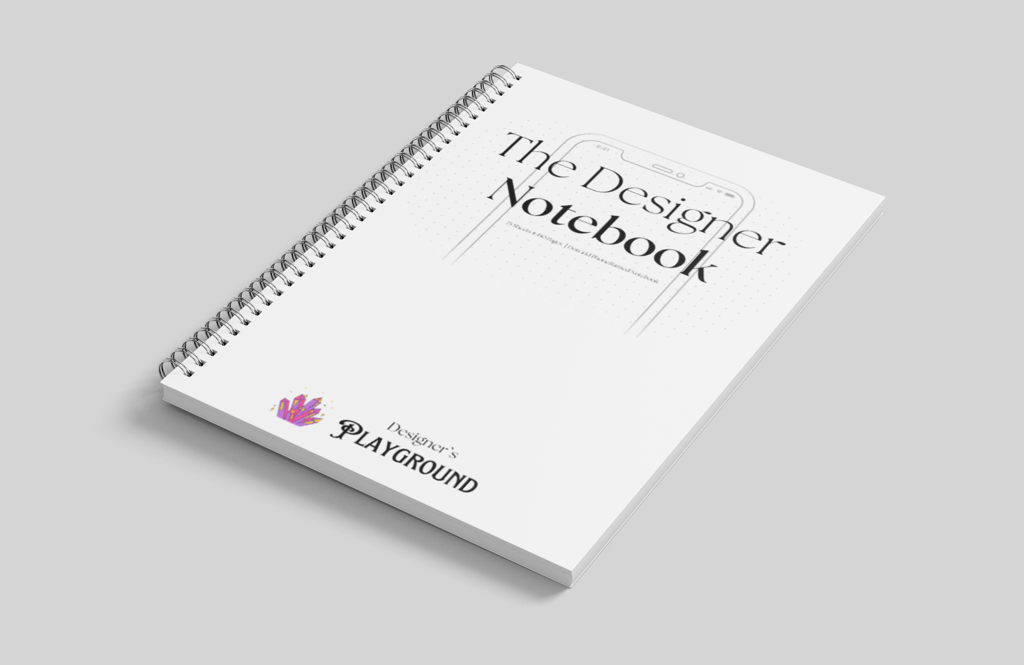 DotGrid Phoneframed Small Sketch