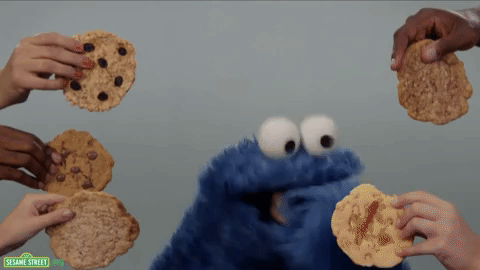 Newly Trending on November 15 2017 at 06:30AM | #Funnism in 2020 | Monster  cookies, Eating gif, Cookie monster gif