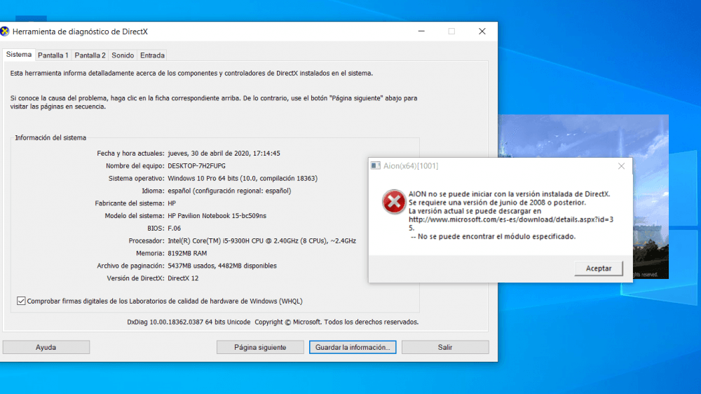 error directX aion.PNG