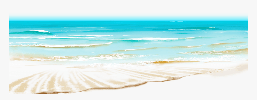 Transparent Wave Clip Art Png - Transparent Background Beach Waves Ocean  Png, Png Download , Transparent Png Image - PNGitem