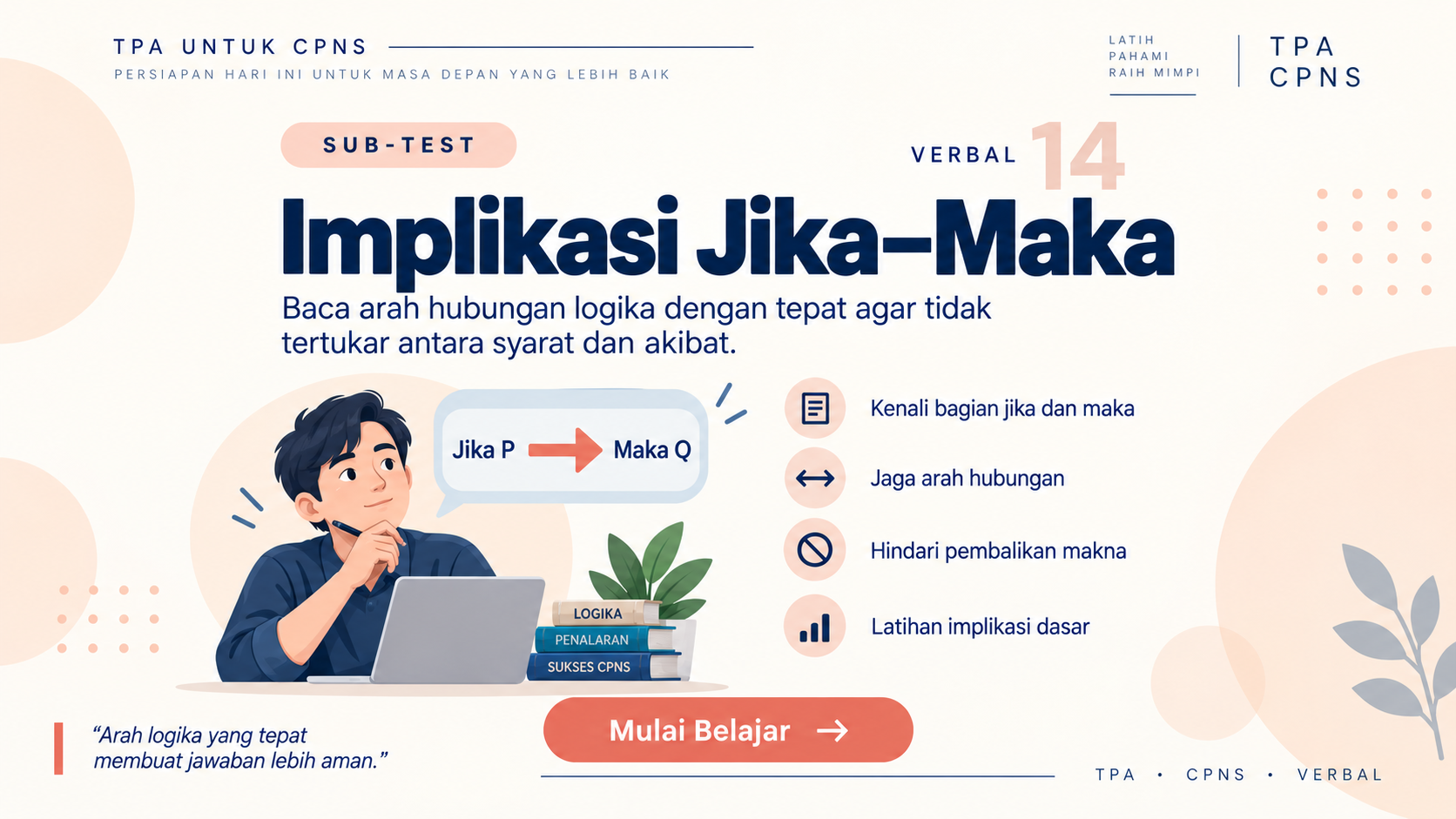 Implikasi TPA: Cara Tepat Membaca Jika-Maka